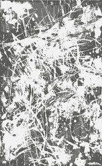 Monochrome vector grunge texture. Abstract background