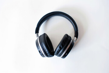 Wireless headphones, sleek tech