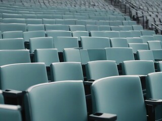Fototapeta premium empty stadium seats