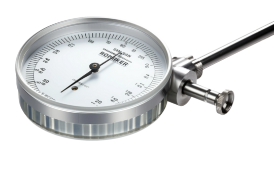 The Rhythmic Dance of Pressure: A Gauges Tale on White or PNG Transparent Background.