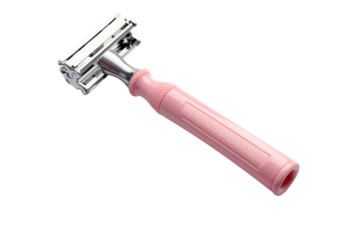 The Elegant Pink Razor Dance on White or PNG Transparent Background.
