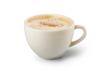 A gourmet coffee cup with a perfect crema on top