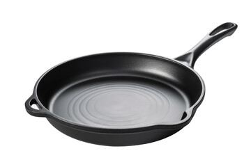 The Dancing Frying Pan on White or PNG Transparent Background.