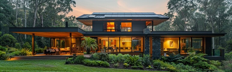 Efficient Home Solar Panels Empowered by Energy Subsidies. AI-Generated Clean Energy for Modern Homes