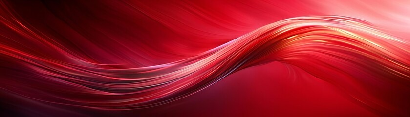 Vivid red background with a dynamic swirl of crimson and scarlet, perfect for a bold and energetic desktop