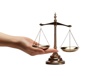 The Weighing of Souls on White or PNG Transparent Background.