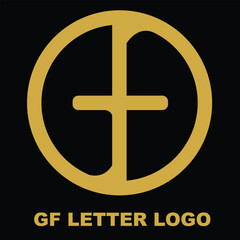 GF Letter Logo. Letter Logo Design. FG Lettering. Branding Design. Branding. Company icon. Company Trade Mark. Logo Design