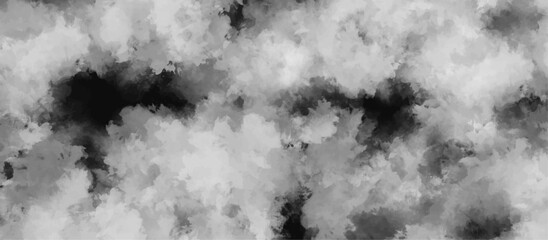 Abstract smoke on black and Fog background.  Isolated black background. fume overlay design and smoky effect for photos design. 