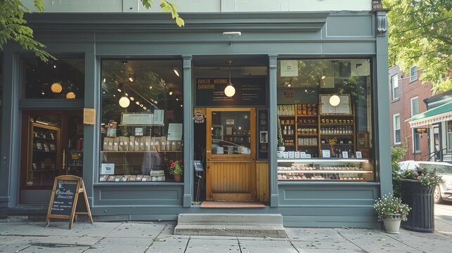 A dynamic time-lapse video showcasing the evolution of a small business storefront, symbolizing growth and adaptation in the face of challenges.