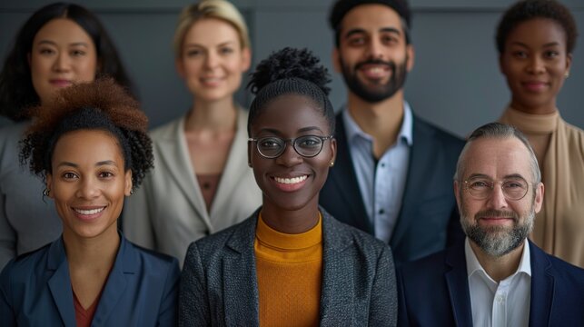 A series of high-resolution images capturing the diverse faces of satisfied customers, emphasizing the importance of building strong relationships for business longevity.