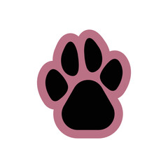 Obraz premium Puppy Paw Icon