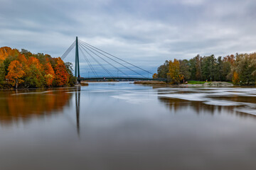 bridge in autumn