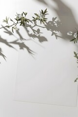 Floral frame style invitation greeting card copy space