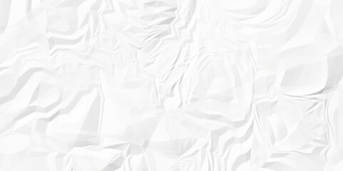 White fabric background. white crumpled paper background texture pattern overlay. wrinkled high resolution arts craft and Seamless white crumpled paper.	
