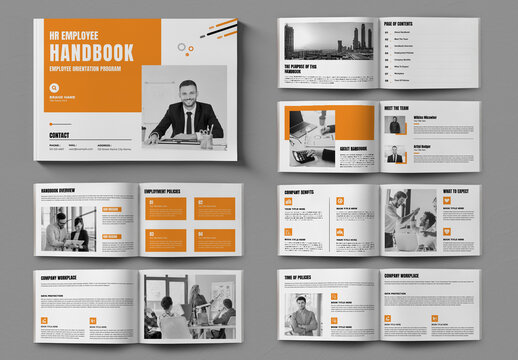 Employee Handbook Template Layout