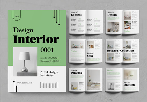 Interior Catalog Layout