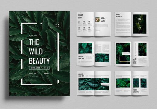 Nature Magazine Template