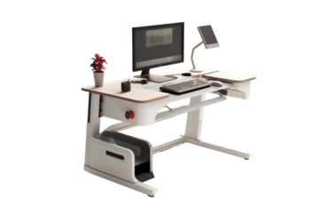 The Digital Oasis of Creativity on White or PNG Transparent Background.