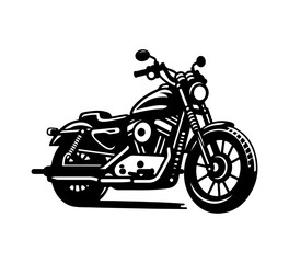 BIG BIKE motorbike vector simple icon