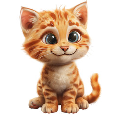 Obraz premium red kitten