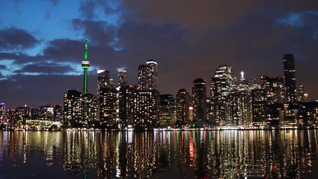 Toronto, Canada- Skyline at Night