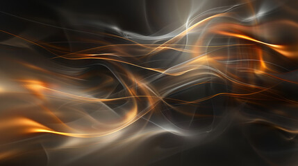 Obraz premium Abstract background with a smooth wave of light. Modern digital design