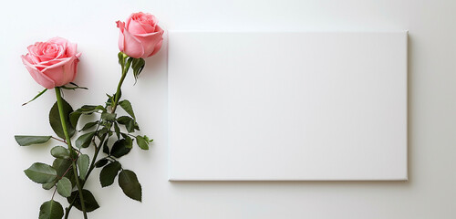 A simple and refined solid white canvas, featuring a spacious area for honoring mothers  thoughtful words on Mother's Day.