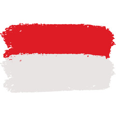 Brush Indonesian Flag