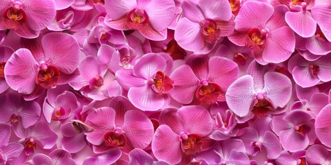 Light pink orchid petals with dark pink centers, up close.