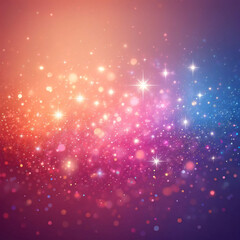 シンプルなキラキラ背景素材. Simple Glitter Background Material. AI generated.
