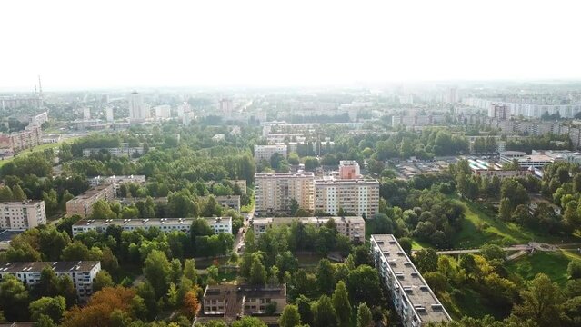 District of the city of Vitebsk, Pravdy Street and Moskovsky Avenue