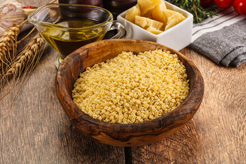 Italian cuisine - dry stelline pasta