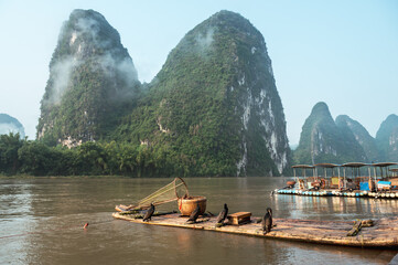 The beautiful nature of Guilin, China