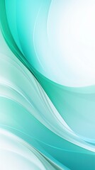 Cyan ecology abstract vector background natural flow energy concept backdrop wave design promoting sustainability and organic harmony blank 
