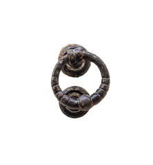 old door knocker on a door