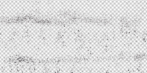 Grunge doted dust  overlay texture. Distress design template. Urban dirty elements. Dark grunge pattern overlay on transparent background. Screen background example.