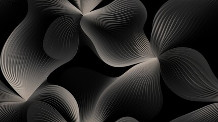 Stylish modern monochrome linear texture