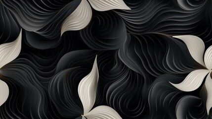 Wavy vector abstract background