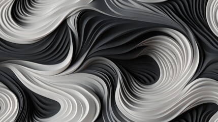 Wavy vector abstract background