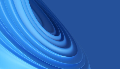 Geometric Blue 3d Background