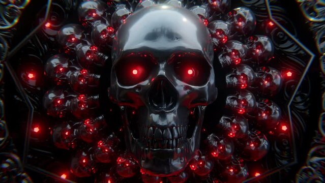 Abstract Horror VJ Loop