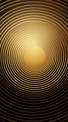Gold concentric gradient circle line pattern vector illustration for background, graphic, element, poster blank copyspace for design text photo website web 