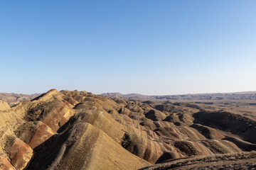 Majestic Formation: A Conglomerate of Rocks Amidst the Georgia Desert