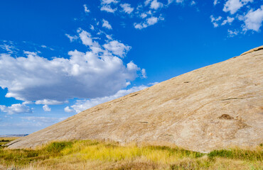 Independence Rock State Historic Site in southwestern Natrona County, Wyoming