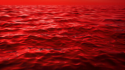 This image features a captivating red water texture, portraying the intricate patterns and surface details of the ocean. The deep red hue creates a mesmerizing backdrop, evoking a sense of drama