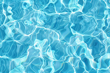 Fototapeta premium Generative ai on theme of beautiful texture clean water for design natural abstract background