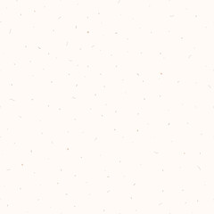 Eggshell texture. Speckled effect, craft recycle paper, square seamless pattern. Vector grainy background.  Eco ecru wallpaper with flecks. Organic material illustration. 