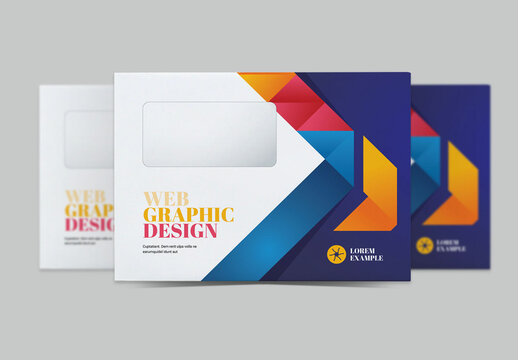Creative Clean Business B5 Envelope Template