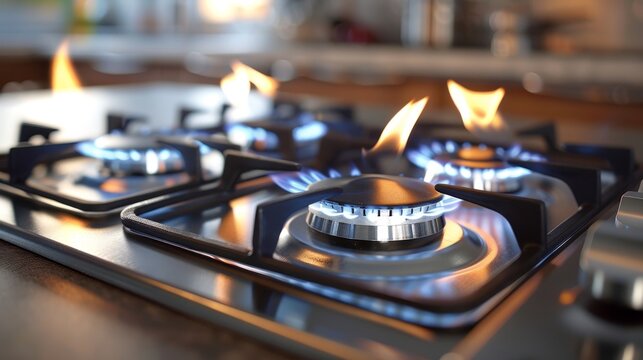 Artists clean gas illustration for hygiene and cleaning services offering eco-friendly solutions