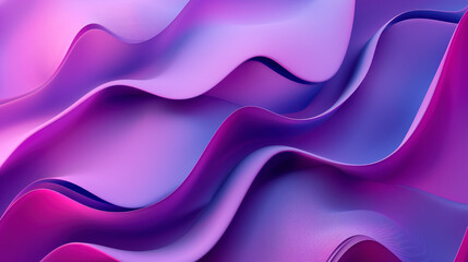Obraz premium Abstract background of blue and purple wavy pattern.